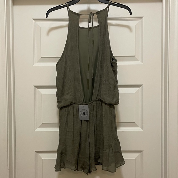 Olive Green Romper - Picture 2 of 2